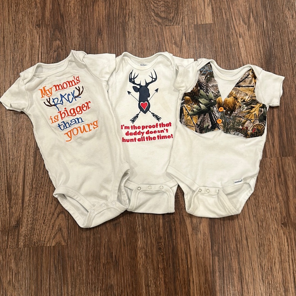 Funny Hunting Onesies bundle